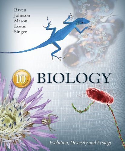 By Peter Raven Biology, Volume 2: Evolution, Diversity and Ecology (10th Tenth Edition) [Paperback]