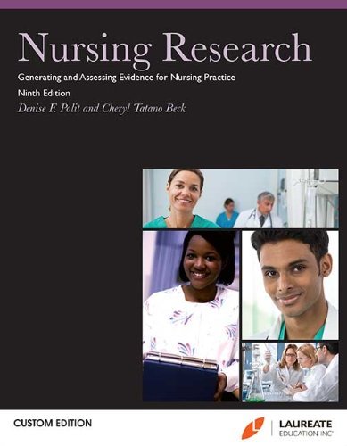 By D. F & Beck, C. T. Polit Nursing Research: Generating and Assessing Evidence for Nursing Practice 9th Ed, Softcover, (9th) [Paperback]