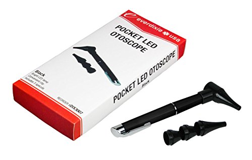 Book Cover Dixie Ems Basic Student Medical Pocket Otoscope with Led Light (Pack of 100)