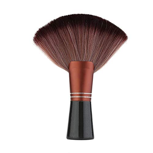 Neck Duster Brush Anself Soft Barber Hair Cutting Brush Fan-shaped Sweep Brush