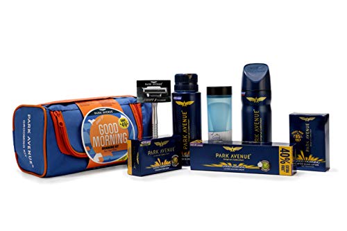 Park Avenue Good Morning Grooming Kit + Travel Pouch Free