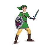 Disguise Costumes Link Deluxe Child Costume, Medium (7-8), One Color