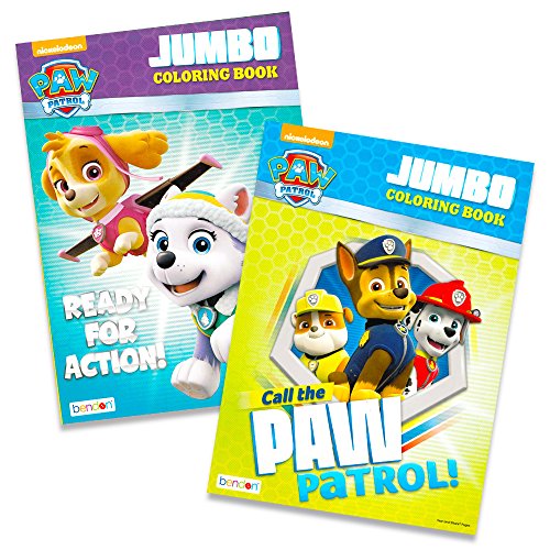 Book Cover Paw Patrol Coloring Books - 2 Pack