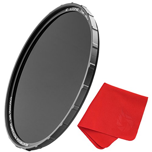Breakthrough Photography 77mm X2 6-Stop Fixed ND Filter for Camera Lenses, Neutral Density Professional Photography Filter, MRC8, H-K9L Glass, Nanotec, Ultra-Slim, Weather-Sealed