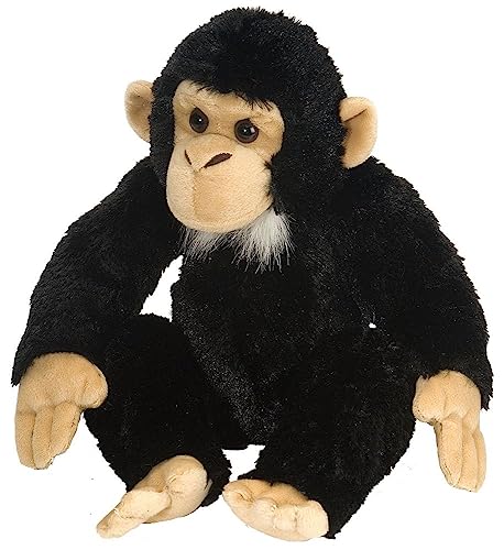 Wild Republic Chimp Stuffed Animal Plush Toy, Multi (16521), 12"