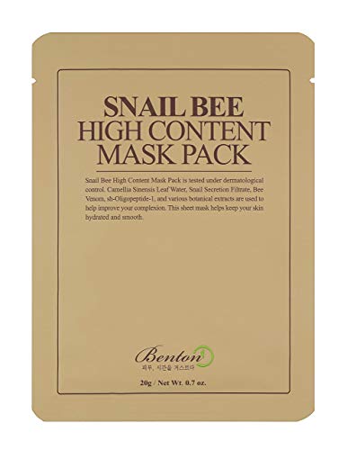 Book Cover BENTON Snail Bee Mask Pack (Pack of 10)
