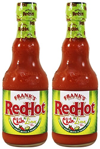 Frank's RedHot Chile 'n Lime Hot Sauce (Pack of 2) 12 oz Bottles