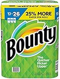Bounty Select-A-Size White Mega Roll Paper Towels, 117 Sheets, 12 Rolls