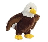 Aurora Bald Eagle Destination Nation Plush Stuffed Animal 12"