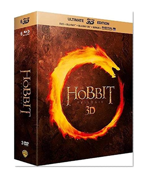Le Hobbit - La Trilogie - Coffret Blu-Ray 3D + Blu-Ray [Ultimate Blu-ray 3D Edition - Blu-ray 3D + Blu-ray + DVD + Digital UltraViolet]