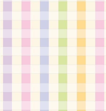 Pastel Plaid Gift Wrapping Paper Roll 24" X 15'
