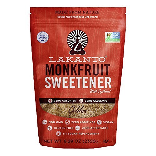 Book Cover Lakanto - Golden Sweetener All Natural Sugar Substitute 235g/8.29 - 2 PACK