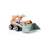 Hape Great Big Digger Wooden Toy Toddler Construction Vehicle (E3012)