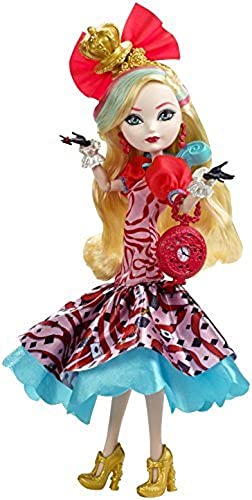 Book Cover Ever After High Way Too Wonderland Apple White Doll
