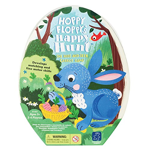 Book Cover Educational Insights Hoppy Floppy's Happy Hunt Preschool Game