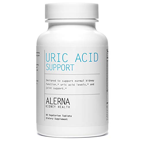Alerna Kidney Health: Uric Acid Support with Tart Cherry, Celetry Extract, Tumeric, Quercetin, and More to Support Normal Kidney Function & Uric Acid Levels - (1 Bottle)