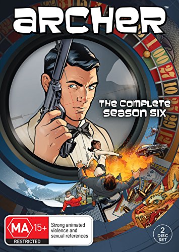 Book Cover Archer Season 6 DVD