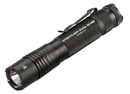 Book Cover Streamlight 88052 ProTac HL USB 1000 Lumen Professional Tactical Flashlight with High/Low/Strobe - 1000 Lumens