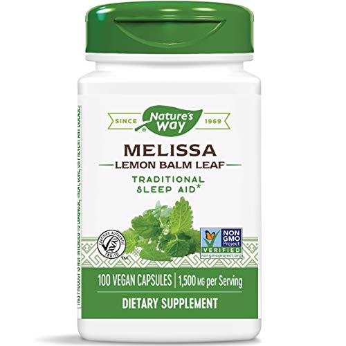 Nature's Way - Melissa Lemon Balm Leaf 1500 mg. - 100 Vegan Capsules