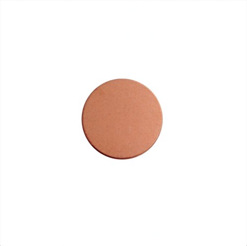 12 Round Copper 1/2 Inch Metal Stamping Blank 24 Gauge Circle Blank