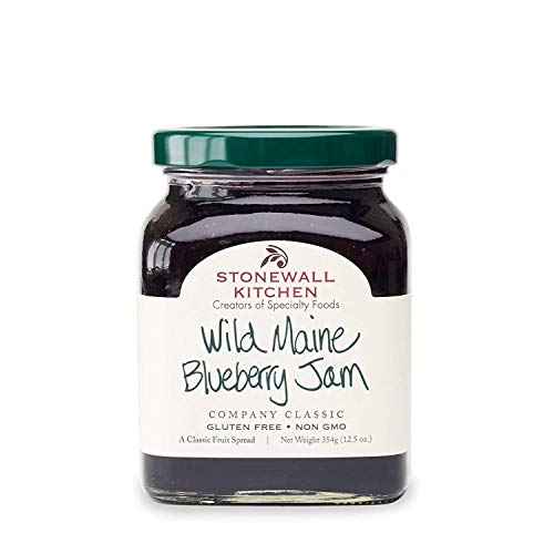 Book Cover Stonewall Kitchen Wild Maine Blueberry Jam, 12.5 Ounces