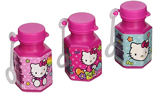 Book Cover Mini Bubbles Favors | Hello Kitty Rainbow Collection | Party Accessory