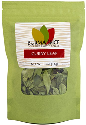 Dried curry leaves (Kari) l 100% Kosher Indian spices l Great for Ayurvedic medicine l 0.5 ounces