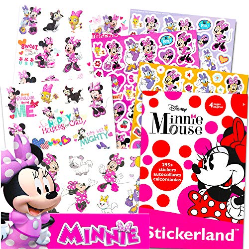 Minnie Mouse Stickers & Tattoos Party Favor Pack (200 Stickers & 50 Temporary Tattoos) by Disney