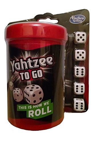 Book Cover Hasbro Yahtzee to Go Travel Game 2014 Gaming