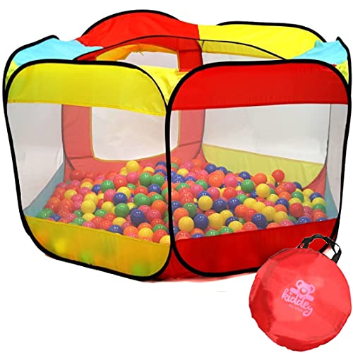 Kiddey Ball Pit Play Tent for Kids | Fun Ball Pits for Children, Toddlers, and Babies | Fill Playhouse with Plastic Balls Idea | Indoor & Outdoor Foldable Baby Tent (Balls Not Included)