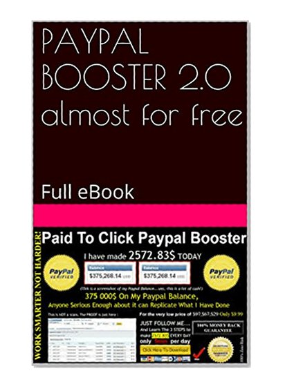 PAYPAL BOOSTER 2.0 almost for free: Full eBook