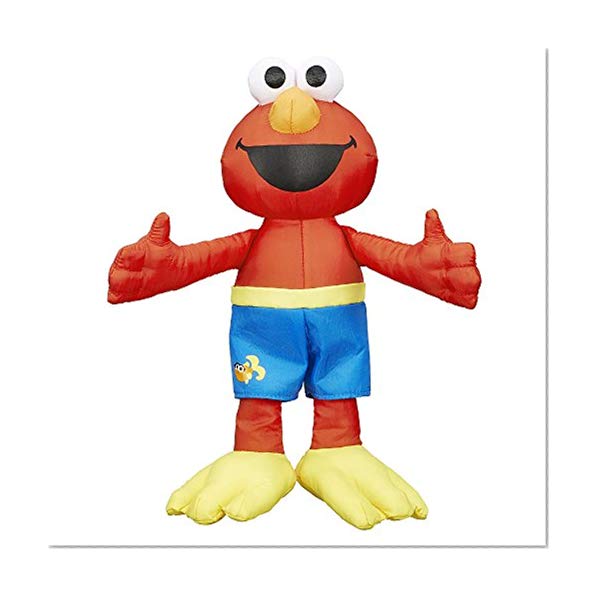 Sesame Street Bath Time Elmo: Elmo Bath Time Toy for Toddlers, Cute Swim Trunks Outfit, Soft and Washable, Toy for 18 Month Olds and Up