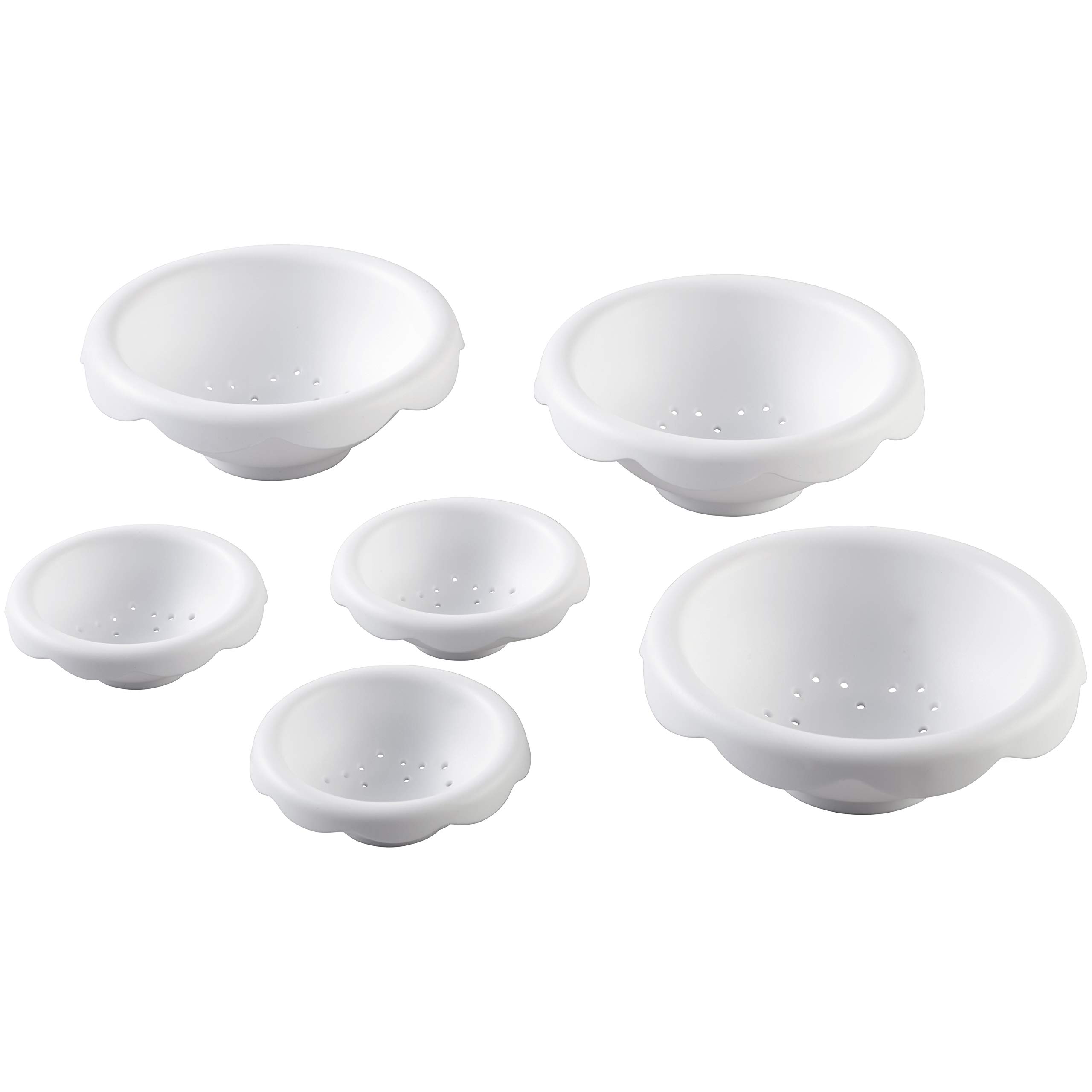 Book Cover Wilton 6-Piece Flower Shaping Bowls