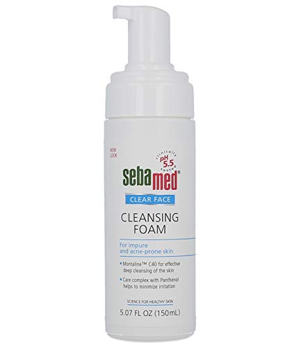 Sebamed Clear Face Cleansing Foam, 5 Fluid Ounce