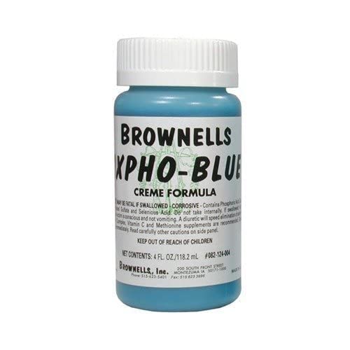 Brownell Oxpho-Blue Professional Cold Blue Cream, 4 Fl Oz, All Skin Types, Moisturizer for Adult Hands