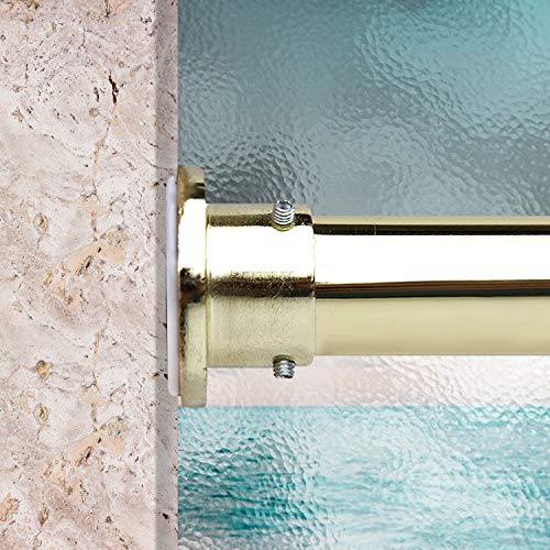 Book Cover RoomDividersNow 122cm-203cm Tension Curtain Rod (Gold)
