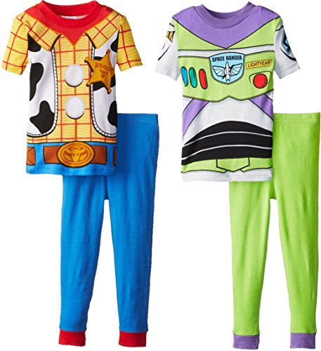 Book Cover Toy Story Woody Toddler Boys Costume Style Pajamas Set