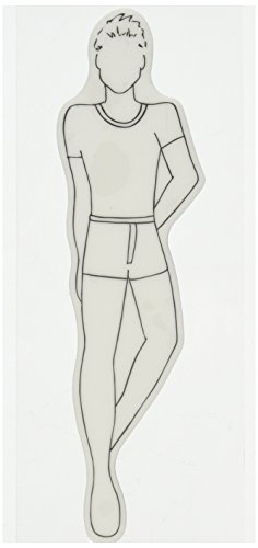 Prima Marketing 11201 Julie Nutting Mixed Media Adam Cling Rubber Stamps