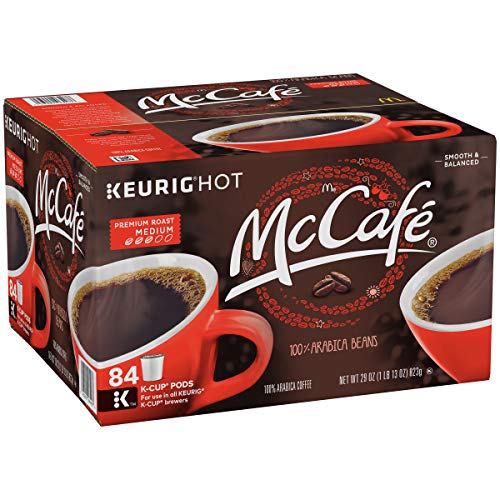 Book Cover McCafe Premium Roast Keurig K Cup Coffee Pods, 84 Count