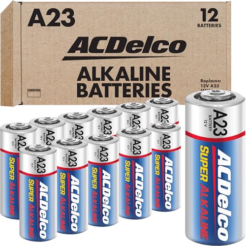 ACDelco 12V Super Alkaline Batteries, 12Count