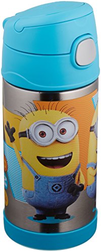 Book Cover Thermos F4017MN6 Funtainer 12 Ounce Bottle, Minions