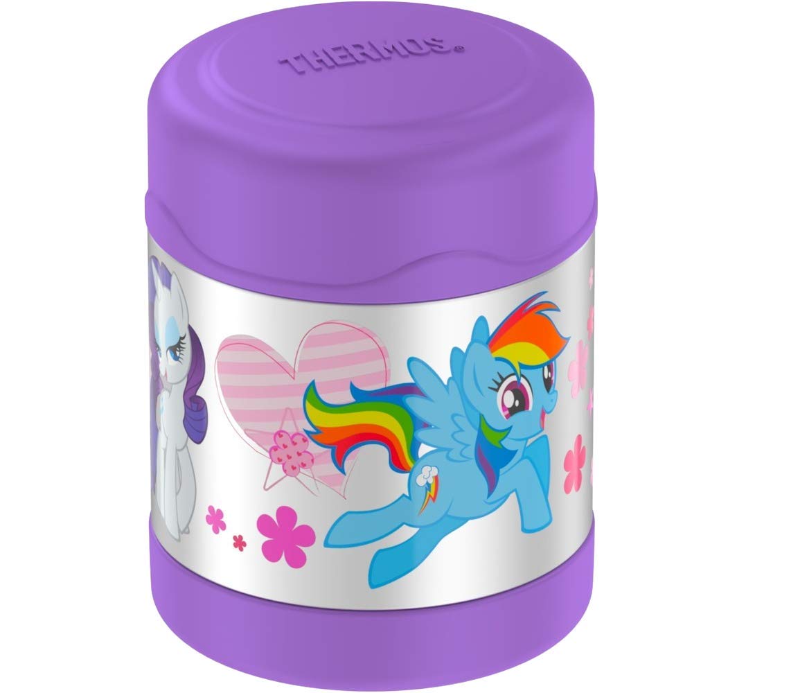 Book Cover Thermos F3007MP6 Funtainer Food Jar, My Little Pony, 10 oz, Multi-Colored