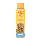 Burt's Bees for Pets Naturally Derived Whitening Shampoo with Papaya & Yogurt - Brightening White Dog Shampoo for All Dogs, 16 Fl Oz