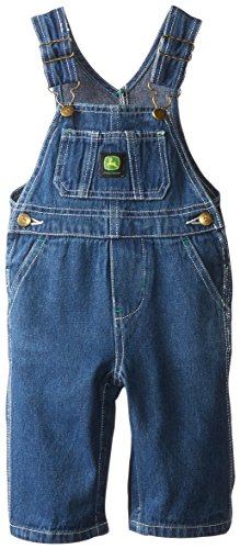 John Deere Baby Boys' Newborn Denim Overall