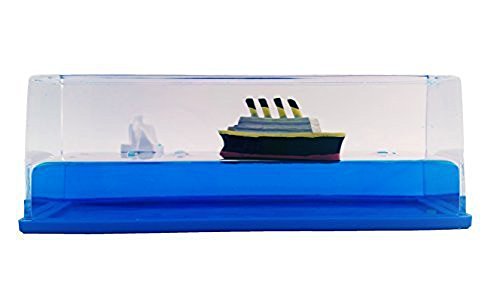 Book Cover Titanic Liquid Wave Paperweight Desk Toy