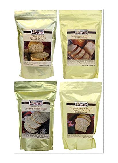 Book Cover The Prepared Pantry Bread Mix Sampler Pack, 83.2 Ounce