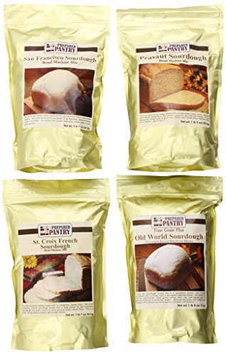 Book Cover The Prepared Pantry Sourdough Lover's Collection Of Bread Mixes, 92 Ounce