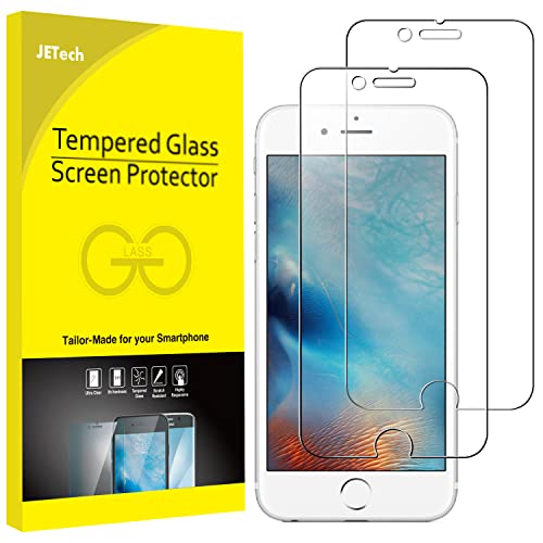 JETech Screen Protector for Apple iPhone 6 Plus and iPhone 6s Plus, 5.5-Inch, Tempered Glass Film, 2-Pack