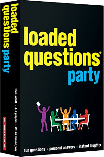 All Things Equal: Loaded Questions Party - An Epic Party Game of Fun Questions, Personal Answers and Instant Laughter, 4 to 8 Players