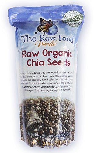 Book Cover Certified Organic Chia Seeds 2 Pounds by The Raw Food World